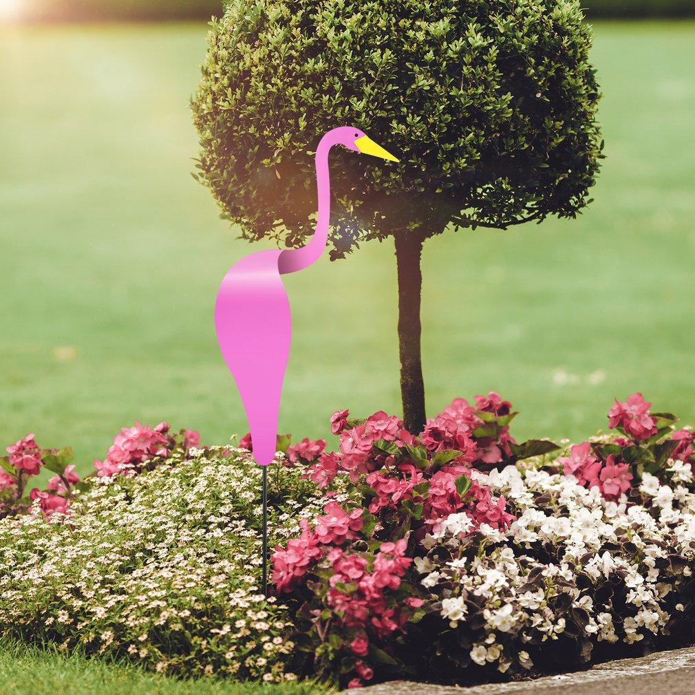 Garten Decor Flamingolo Αλουμίνιο | Δείκτης Ανέμου & Διακόσμηση | Χειροποίητο | PinkDrift