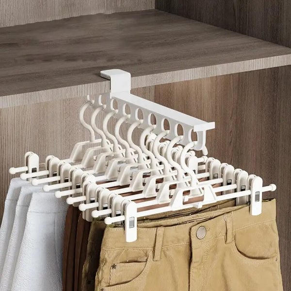 1+1 GRATIS | FlexiHanger™ Mühelose Kleiderschrank-Kontrolle für jedes Outfit