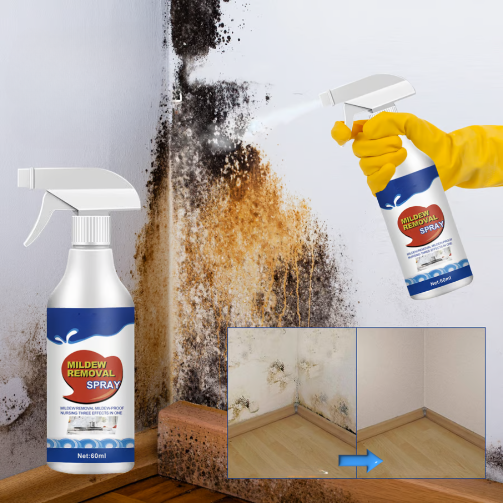 1+1 GRATIS | MoldZero™ Schnellentferner für Schimmel für ein gesundes, fleckenfreies Zuhause