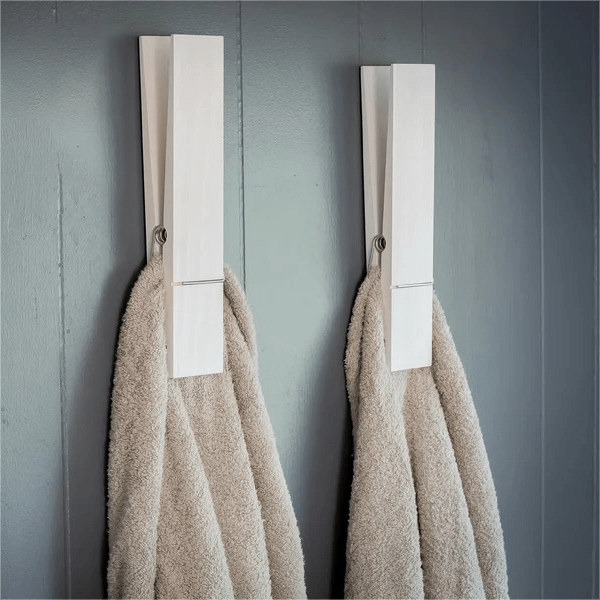 1+1 GRATIS | Wäscheklammer Handtuchhalter™ — Bringen Sie warmen rustikalen Charme und festen Halt in Ihr Zuhause