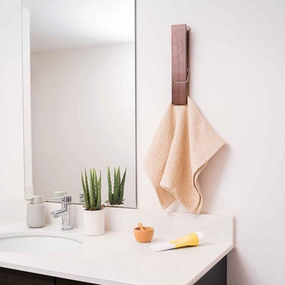 1+1 GRATIS | Wäscheklammer Handtuchhalter™ — Bringen Sie warmen rustikalen Charme und festen Halt in Ihr Zuhause