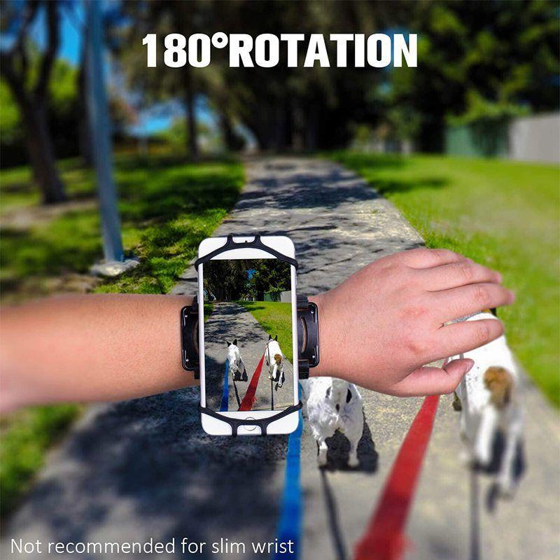 Sportarmband für Handy | 180° drehbar & Universal passend 4