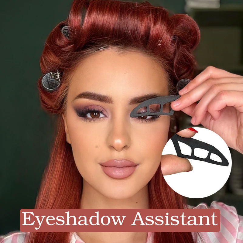 Lidschatten-Schablone für Damen | Kompakt aus Kunststoff | Für symmetrisches, makelloses Augen-Make-up ohne Nachbessern 1