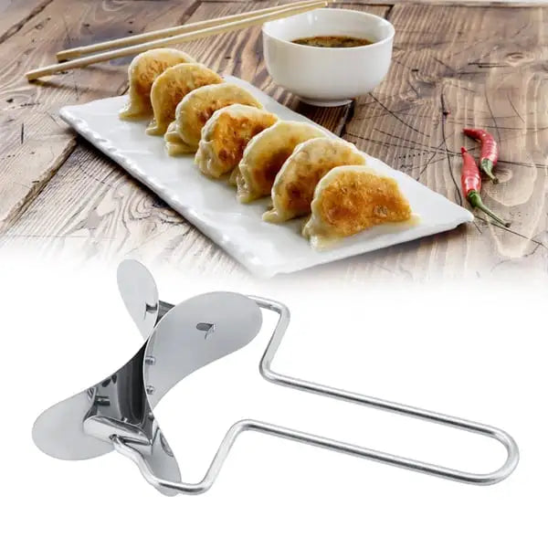 Knödelschneider für Knödel, Teigwaren und Keksteig | Ergonomischer Griff | Schnelle, gleichmäßige Ränder ohne Falten 1