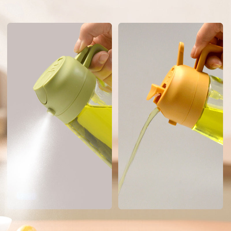 2-in-1-Öl-Sprühflasche aus Glas | Sprühen & Gießen, 450 ml Fassungsvermögen | BPA-frei, präzise Öldosierung für jeden Tag 6