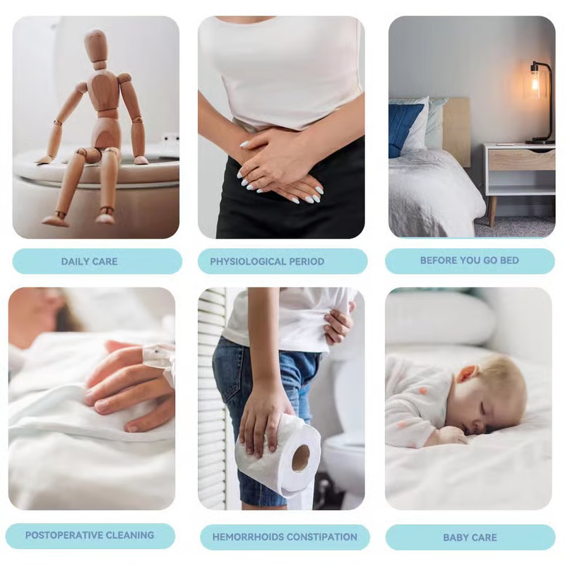 Přenosný bidet | Nasazovací rozprašovací tryska | Jemný proud vody | PureSpray
