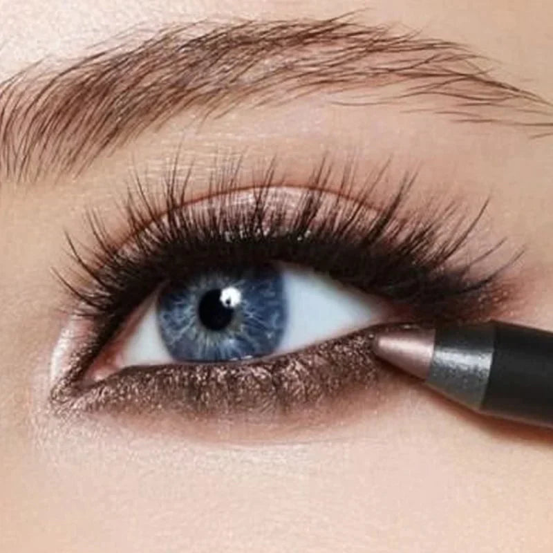 Glitzer-Lidschattenstift 15 Farben | Wasserfest & Wischfest | Cremige Formel mit Metallic- und Glitzer-Finish für Augen 3
