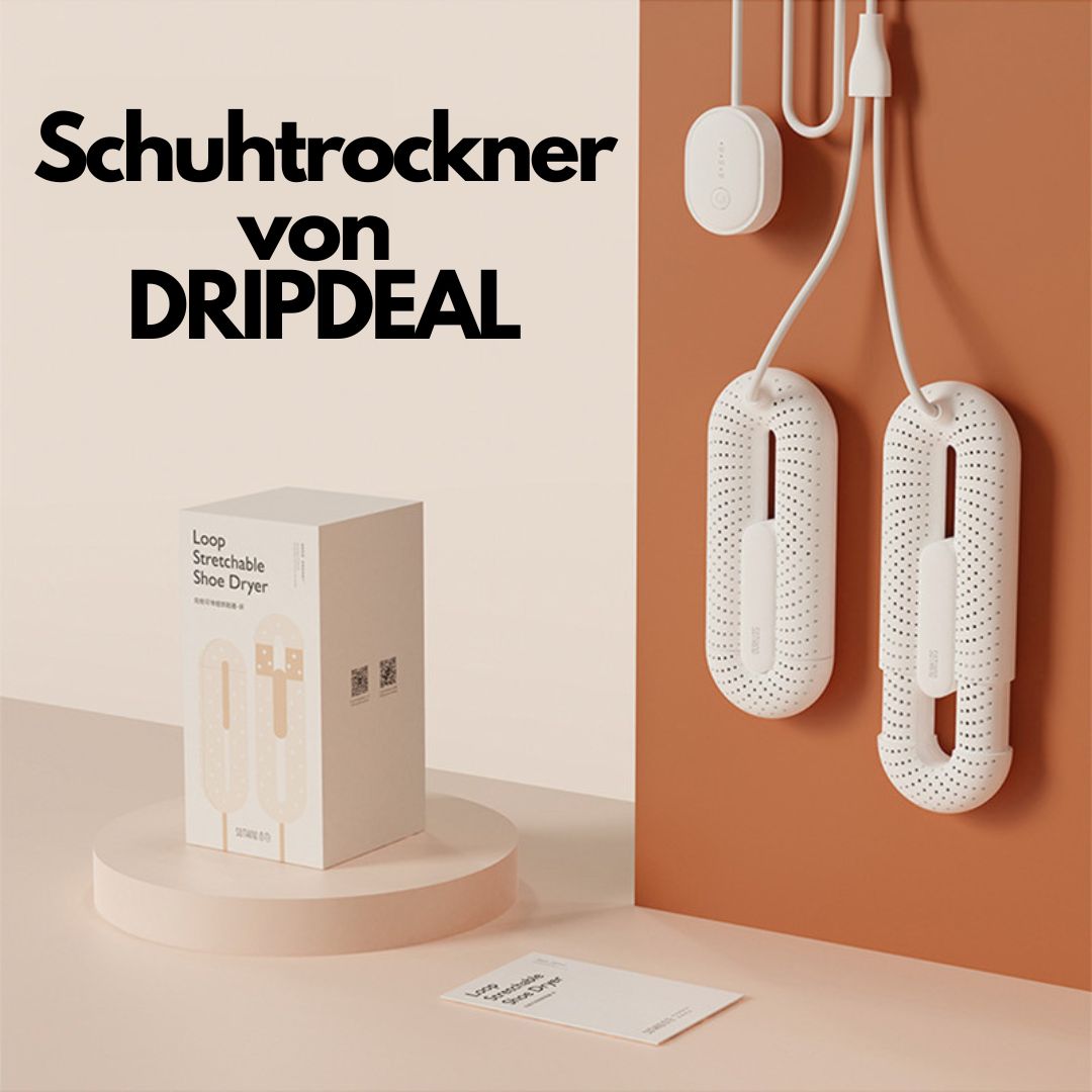 Elektrischer Schuhtrockner mit Timer-Funktion | PTC-Heizelemente bis 150°C | Trocknet Schuhe in 15 Minuten, geruchsfrei & keimfrei 1