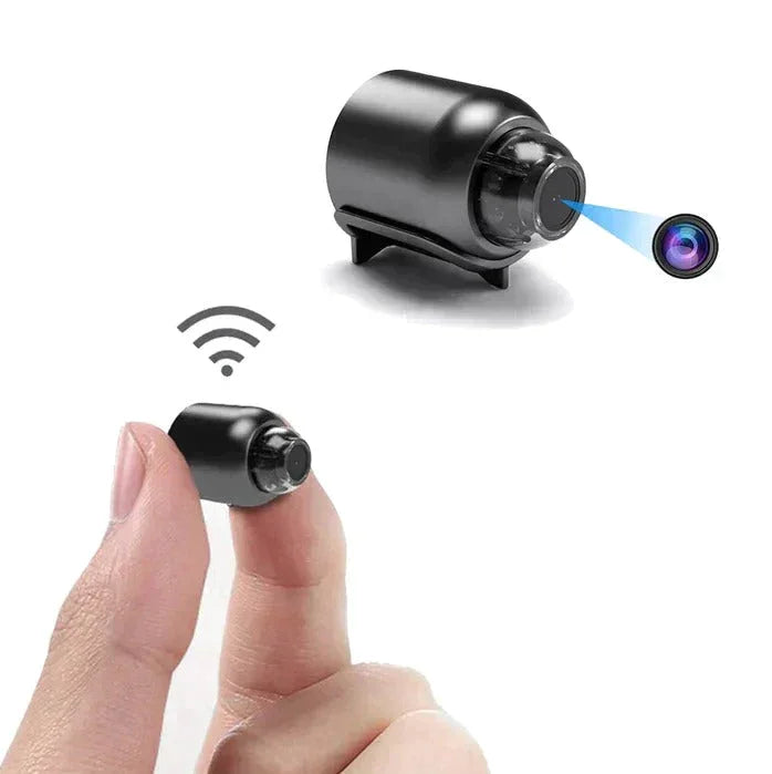 WLAN Überwachungskamera Kompakt | 1080P HD, 120° Weitwinkel, 10 m Nachtsicht | Bewegungserkennung, 32 GB SD-Karte 3