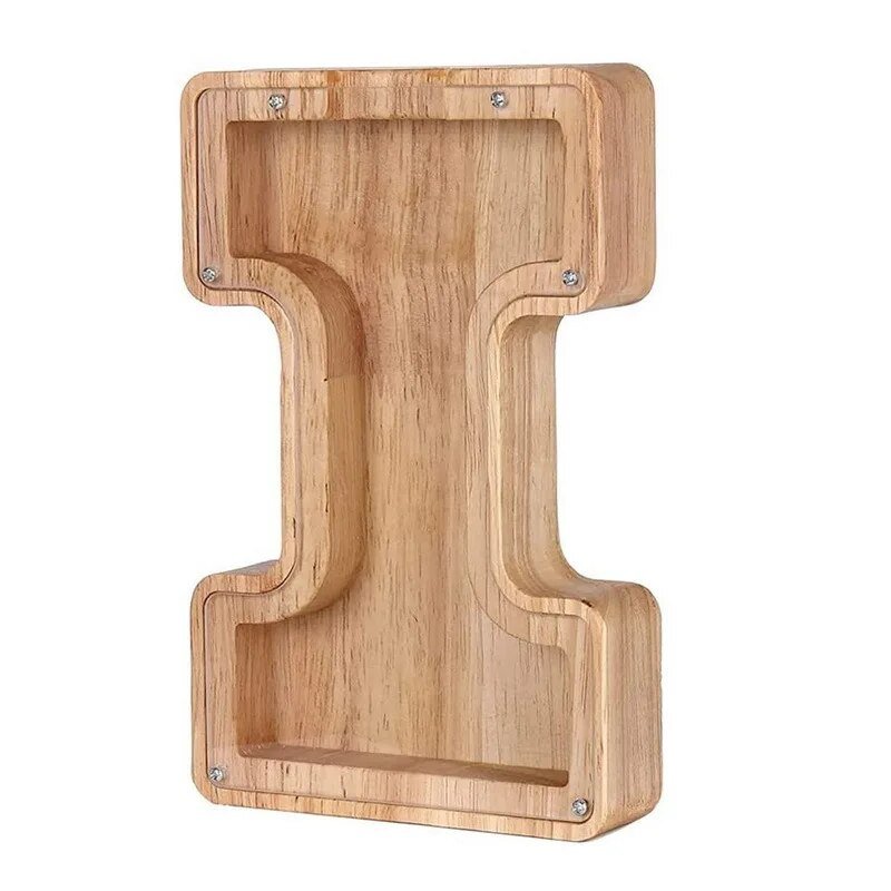 Spardose aus Holz mit Glaseinsatz | Zum Abschrauben, Münzen bleiben sichtbar | Sparhilfe zum Lernen und Verschenken 13