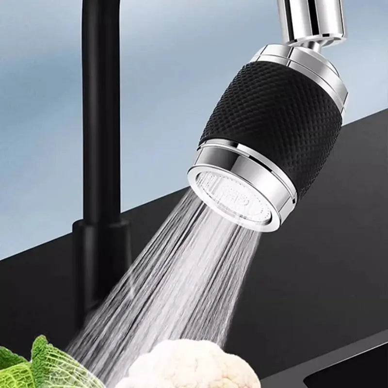 360° Drehbarer Spritzwassergeschützter Wasserhahn-Aufsatz™ – Beherrschen Sie Ihren Wasserfluss, Halten Sie Ihre Küche Makellos