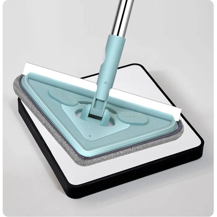 360° Dreieck-Bodenwischer | Für Fliesen, Laminat, Vinyl & Fenster | Dreieckskopf | CornerSweep