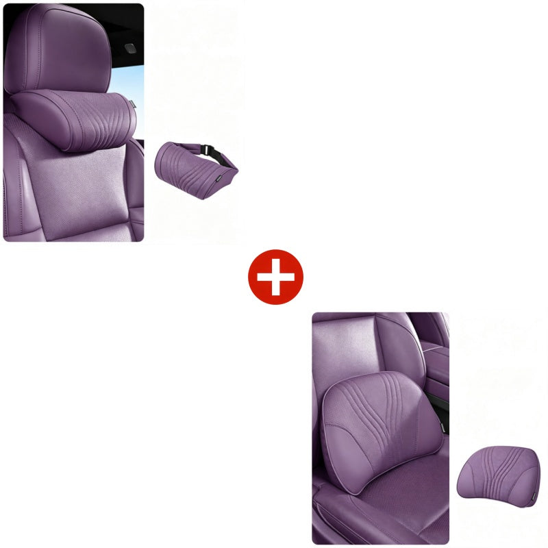 Univerzální opěrný polštář pod krk | Ergonomicky tvarovaný | Nastavitelný popruh | NeckEase