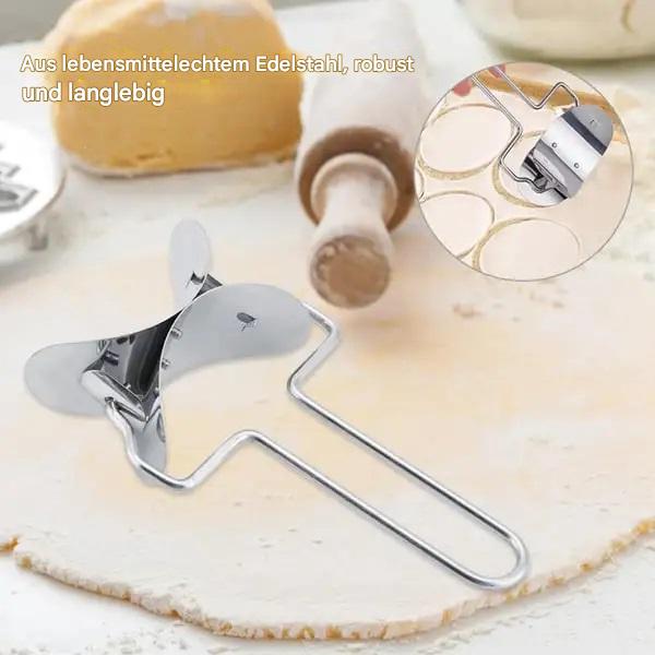 Knödelschneider für Knödel, Teigwaren und Keksteig | Ergonomischer Griff | Schnelle, gleichmäßige Ränder ohne Falten 3