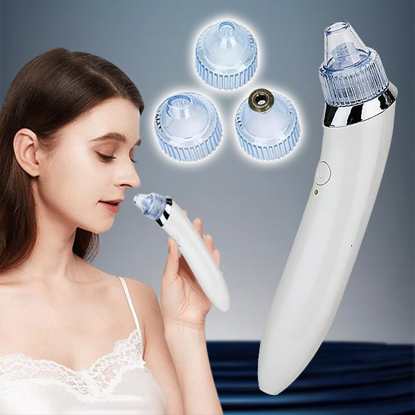 Porenreiniger & Mikrodermabrasionsgerät für Frauen | 2-in-1 Vakuum-Funktion | Porentiefe Reinigung für glatte Haut 1