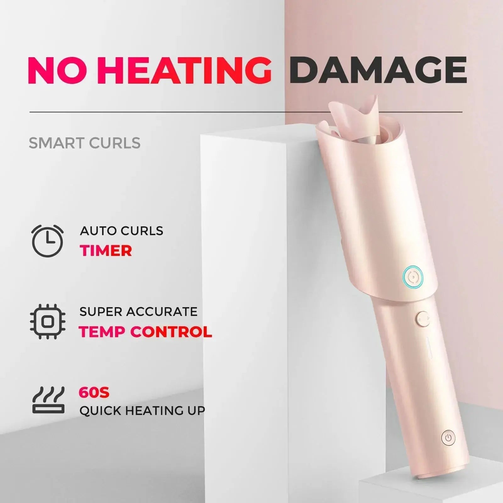 50% RABATT TEMPORÄR | AutoCurl™ | Makellose Locken im Handumdrehen!