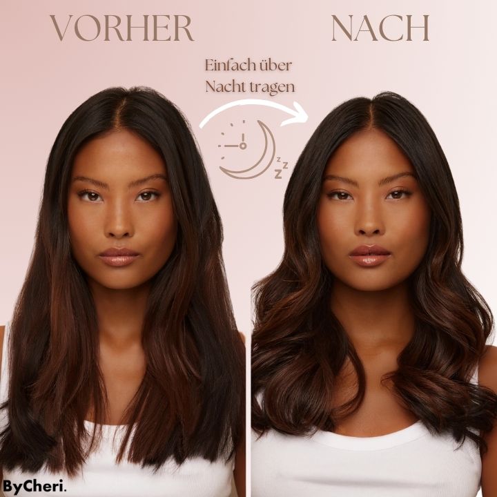 50% RABATT TEMPORÄR | GlamWave™ Satz | Erzielen Sie mühelos herrliche, hitzefreie Locken!