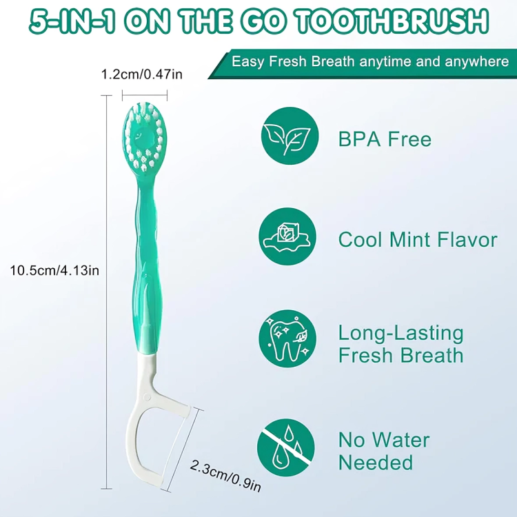 50% RABATT TEMPORÄR | OralGo™ | Das ideale Mundhygiene-Set für hektische Tage und Reisen!