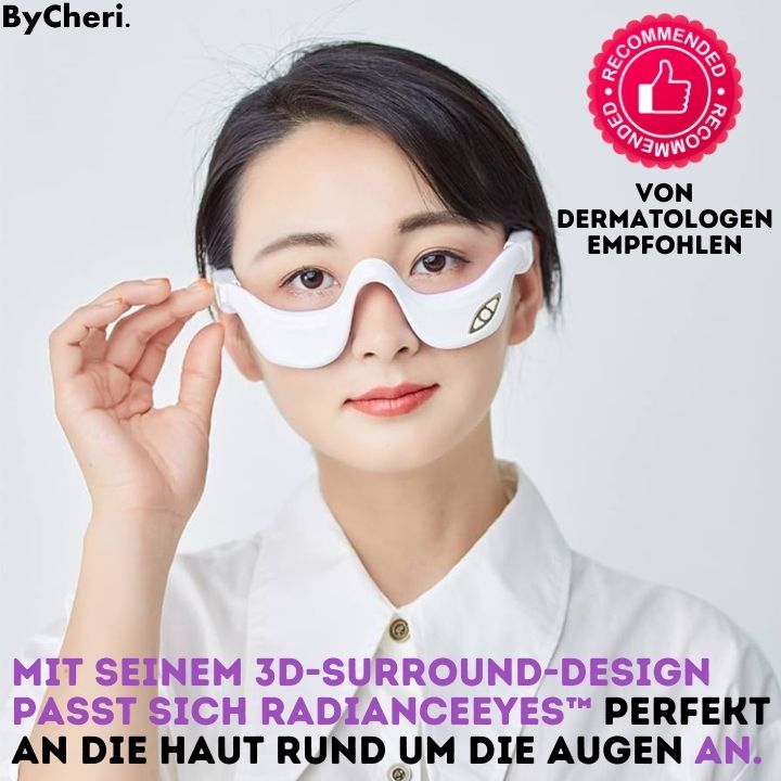 50% RABATT TEMPORÄR | RadianceEyes™ | Erleben Sie Augenmassage jederzeit und überall!