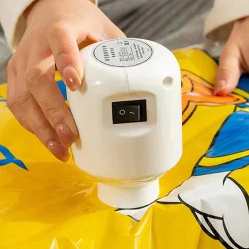 Elektrische Vakuumpumpe mit 3 Vakuumbeuteln 45 x 70 cm | 55 W Leistung | Staub- und Schädlingsschutz für Kleidung und Textilien 4