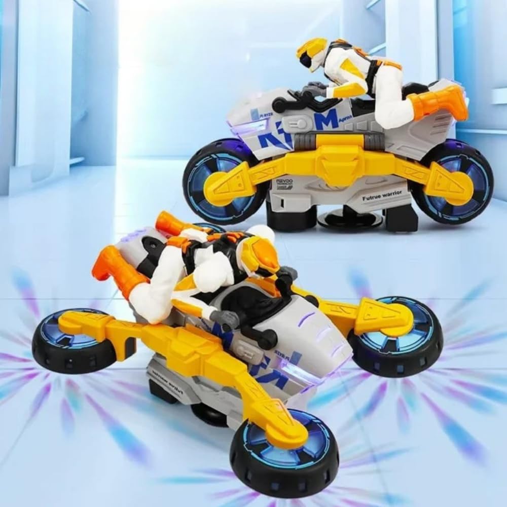 Kaskadérská motorka pro děti | s funkcí přeměny | z motorky na akční figurku | RoboMoto