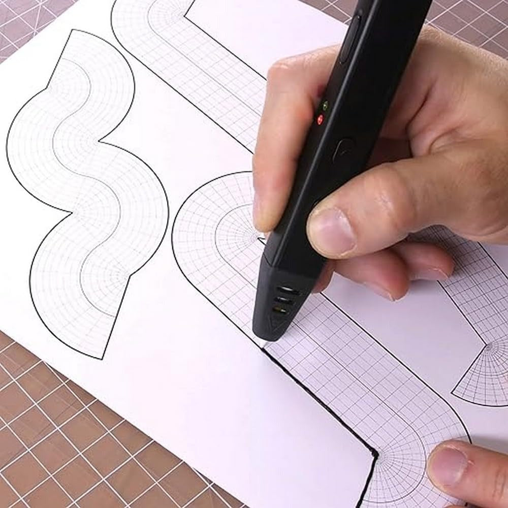 3D-Druckstift mit Ultraschall-Düse gegen Verstopfung | Stufenlose Geschwindigkeitsregelung | Für ABS- und PLA-Filament 6