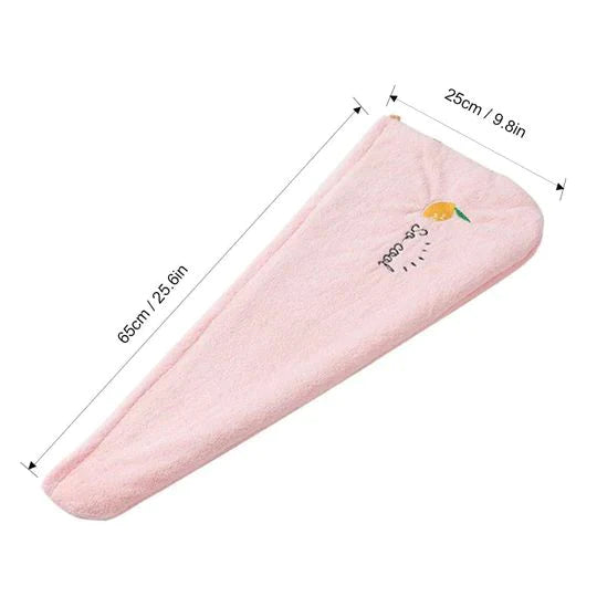 Haarhandtuch für alle Haartypen | Mikrofaser, hochabsorbierend | Trocknet Haar in 5 Minuten, reduziert Frizz ohne Hitze 5