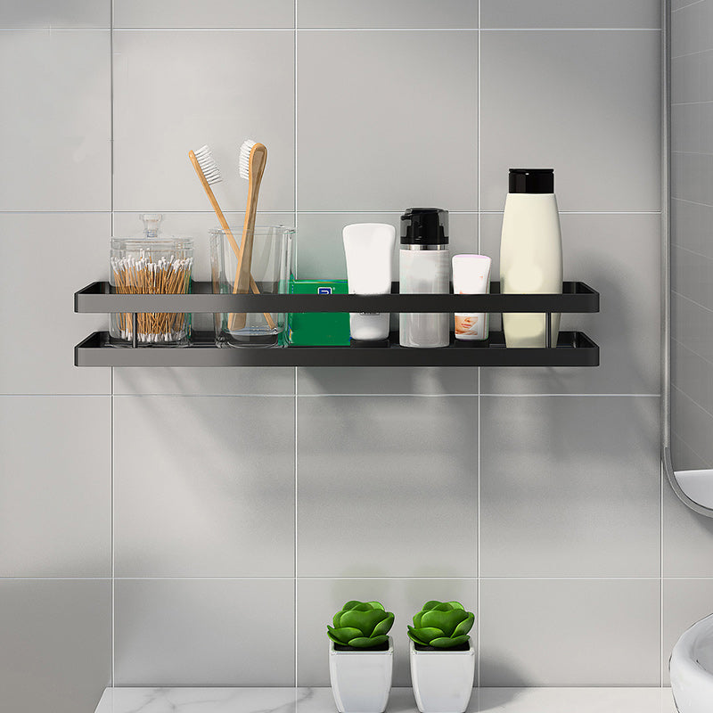 Badezimmerregal Metall 2-teiliges Set | Matte Oberfläche, Rostbeständig | Montagematerial inklusive, Bohren oder Kleben 20