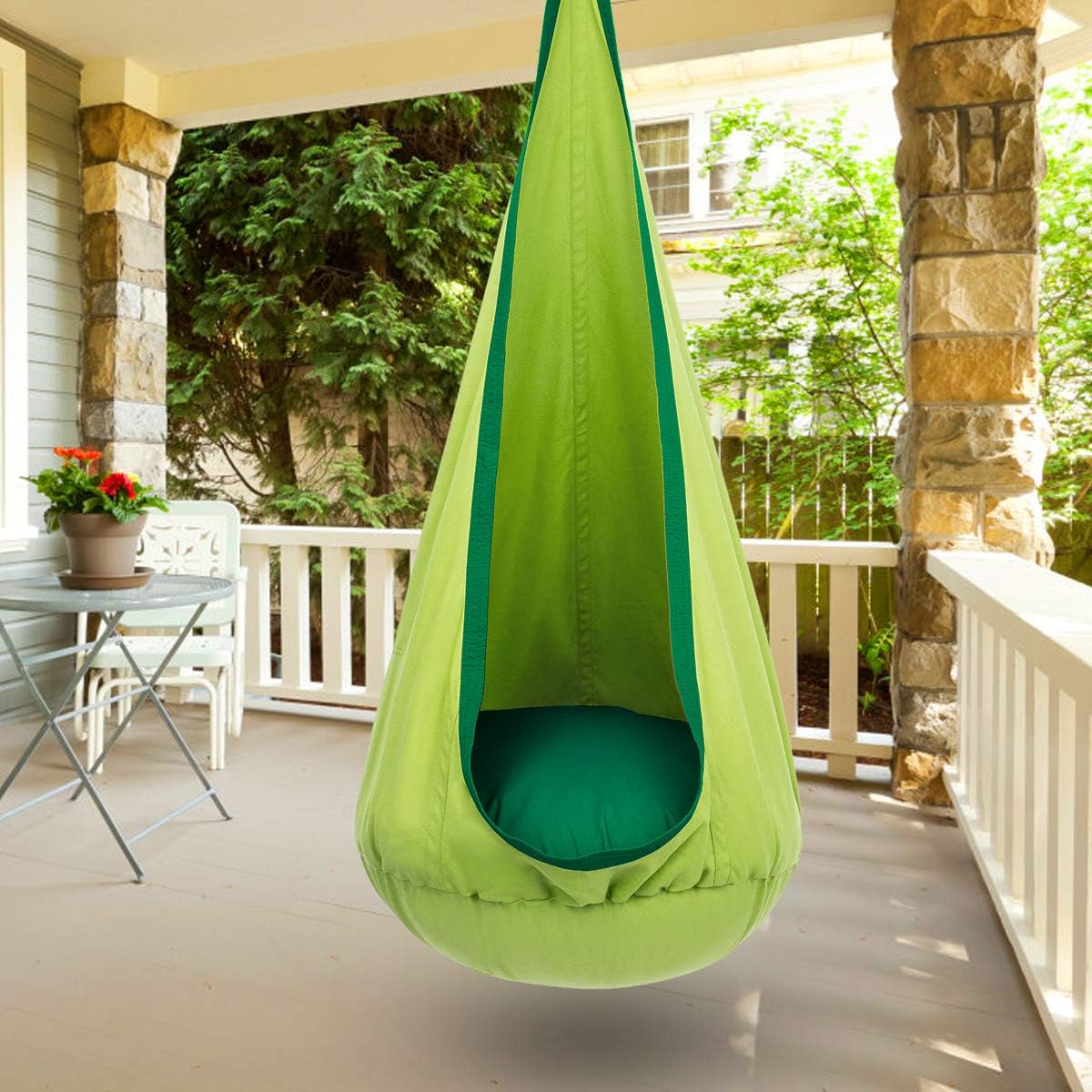 Hamac pour jardin et maison | Mélange de coton | Siège suspendu | Cozyloop