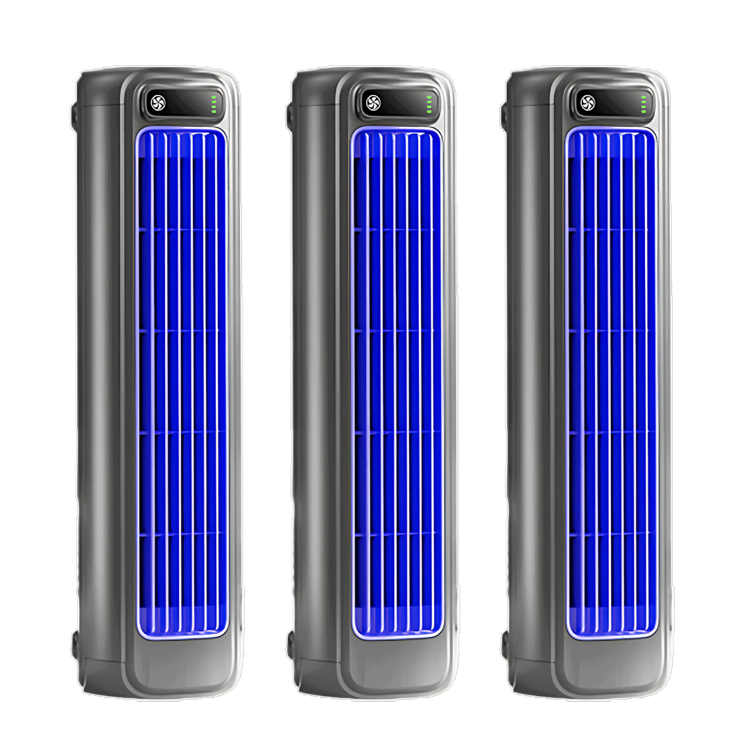 Tragbarer Luftkühler Mini-Klimagerät | 3 Kühlstufen, Ultra-leise | Kompakt für Schlafzimmer, Büro & Camping, energiesparend 6
