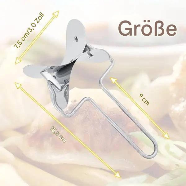 Knödelschneider für Knödel, Teigwaren und Keksteig | Ergonomischer Griff | Schnelle, gleichmäßige Ränder ohne Falten 6