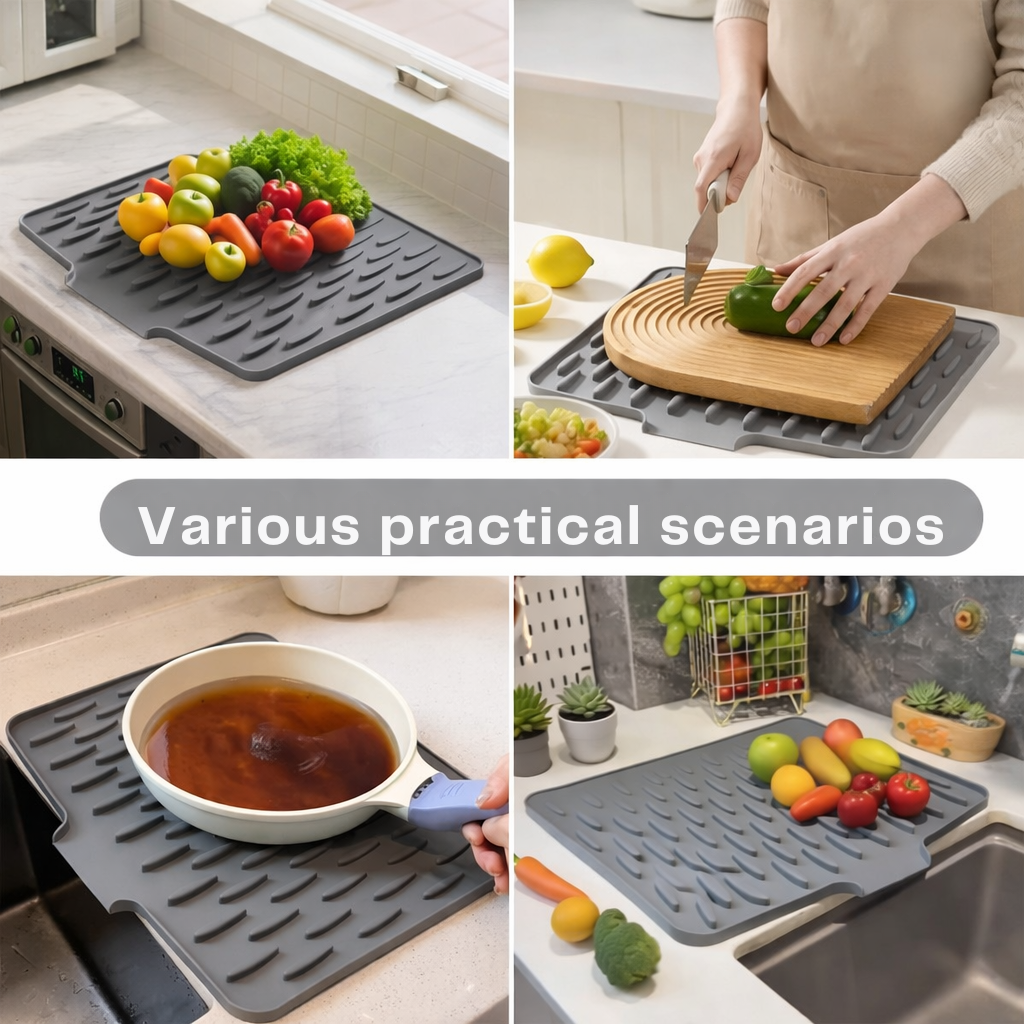 Στρώμα Στέγνωσης | Στεγνώνει Γρηγορότερα Χωρίς Λίμνες | Κεκλιμένο, Ανθεκτικό στη Θερμότητα | DrainMat