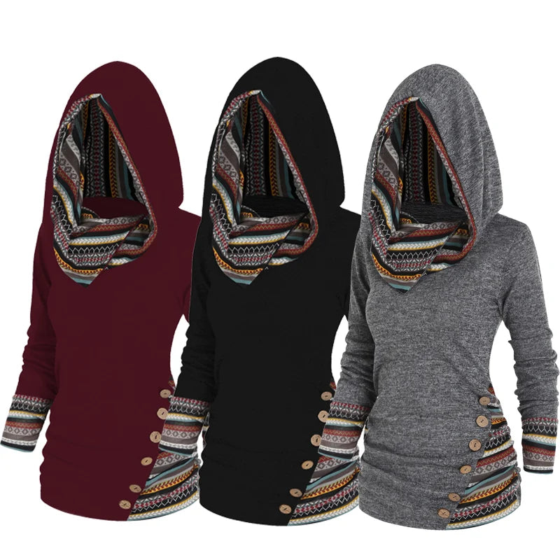 Alma™ - Lässiger Tribal Hoodie