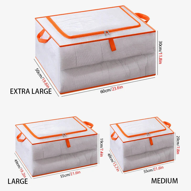 Aufbewahrungsbeutel | Schützt vor Staub und Feuchtigkeit | Zusammenklappbar| Ordniva