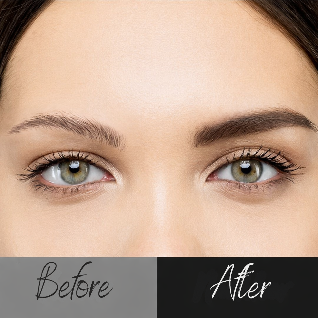Augenbrauen Schablone | Symmetrische Brauen formen | Präziser Trimmer für Konturen | BrowSlay