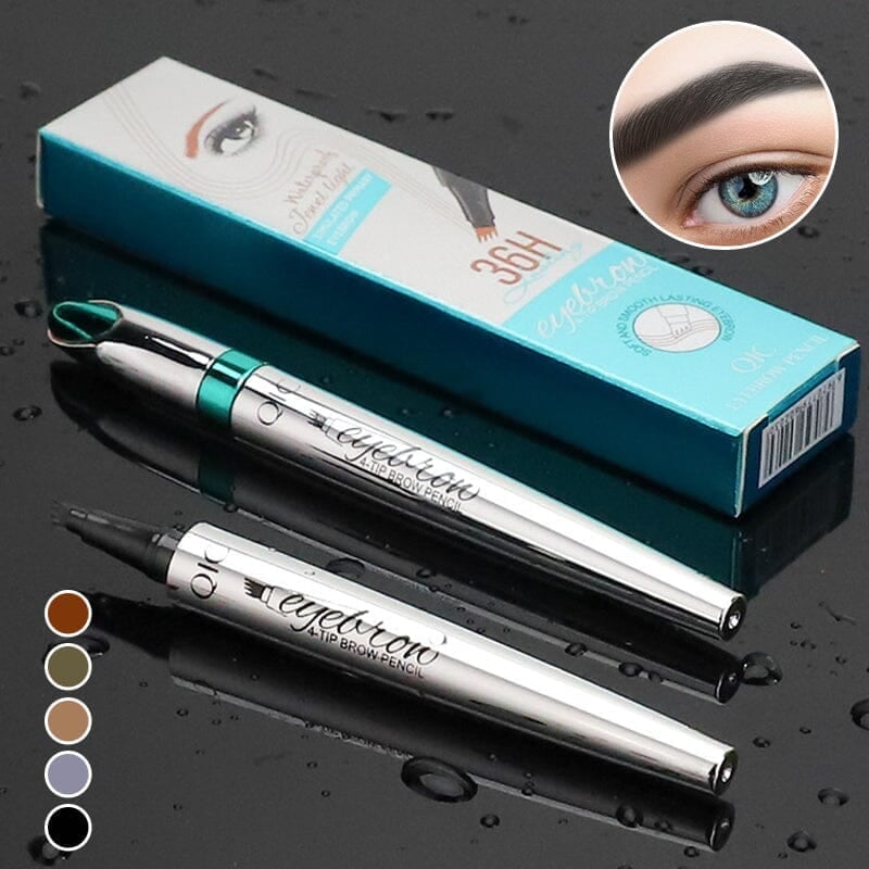 Augenbrauenstift Microblading | 4-Zink Spitze | Wasserdicht