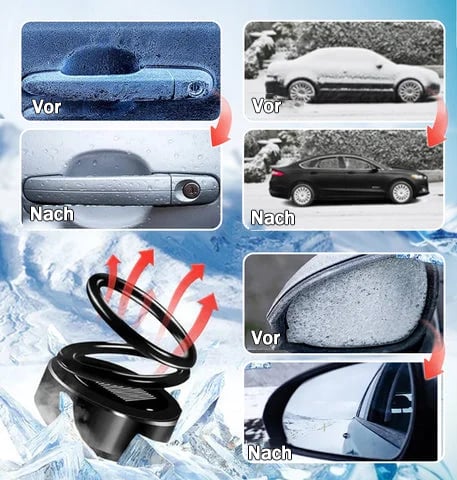 Auto Heizgerät gegen Eis & Schnee | Wiederverwendbar | Winterhilfe | ThermaKine
