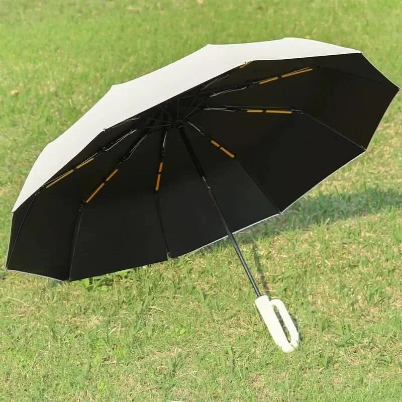 Automatik Regenschirm | Windfest und UV Schutz | Kompakt für unterwegs | RainGuard