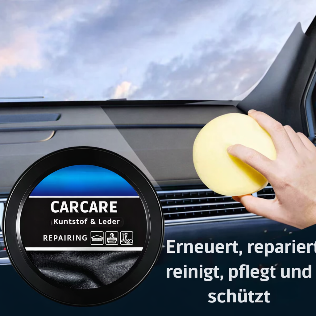 Autopflege | Farbe auffrischen für Innenraum | Schutz für Leder und Kunststoff | CarCare
