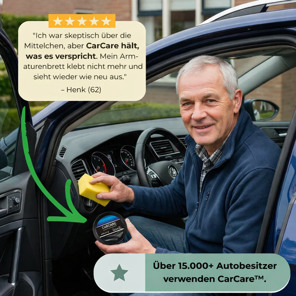 Autopflege | Farbe auffrischen für Innenraum | Schutz für Leder und Kunststoff | CarCare