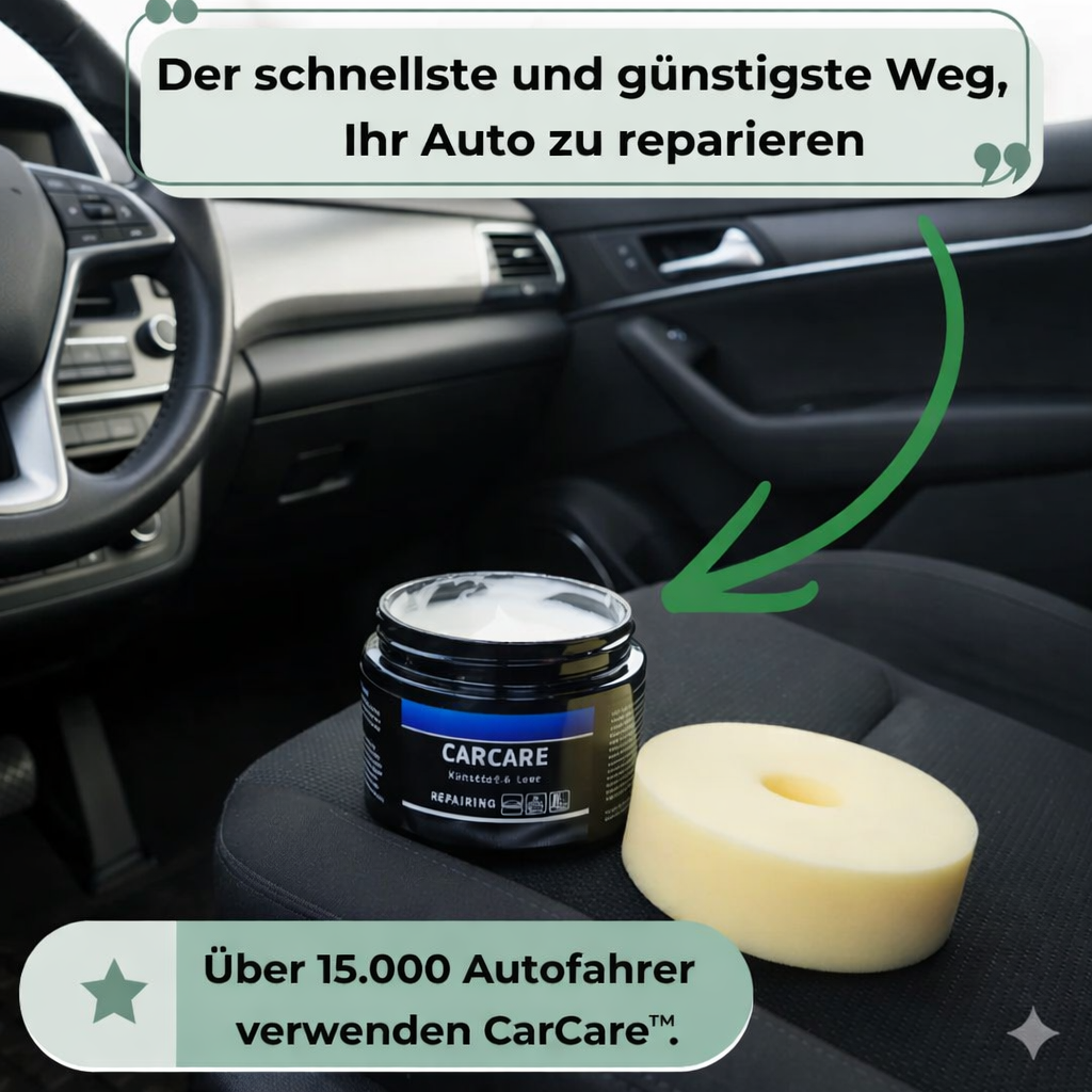 Autopflege | Farbe auffrischen für Innenraum | Schutz für Leder und Kunststoff | CarCare