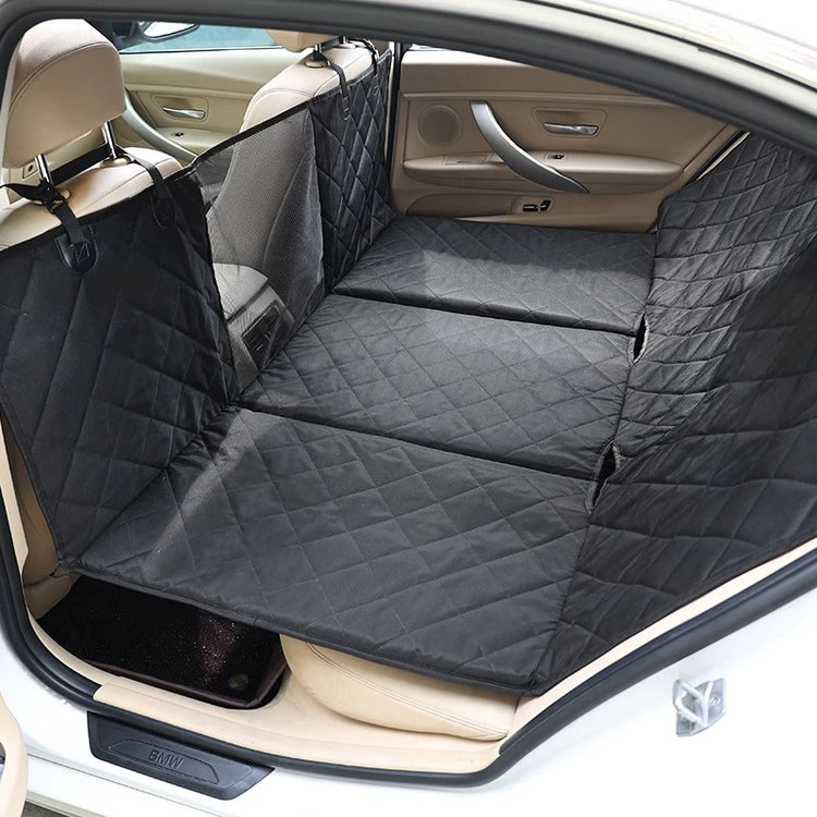 Autositz | Autositzschutz Hund | Wasserabweisende Rückbank Matte | PawGuard