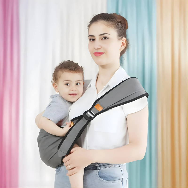 Baby Hüfttrage | Ergonomisch und verstellbar | Gepolsterter Sitz | Nestly