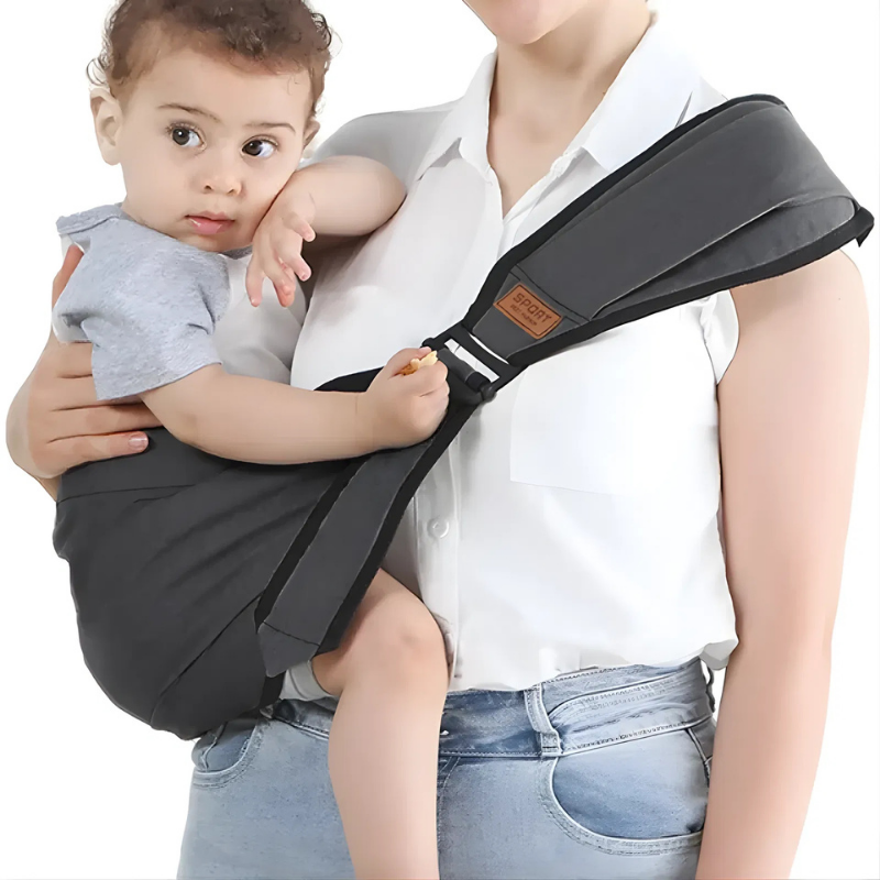 Baby Hüfttrage | Ergonomisch und verstellbar | Gepolsterter Sitz | Nestly