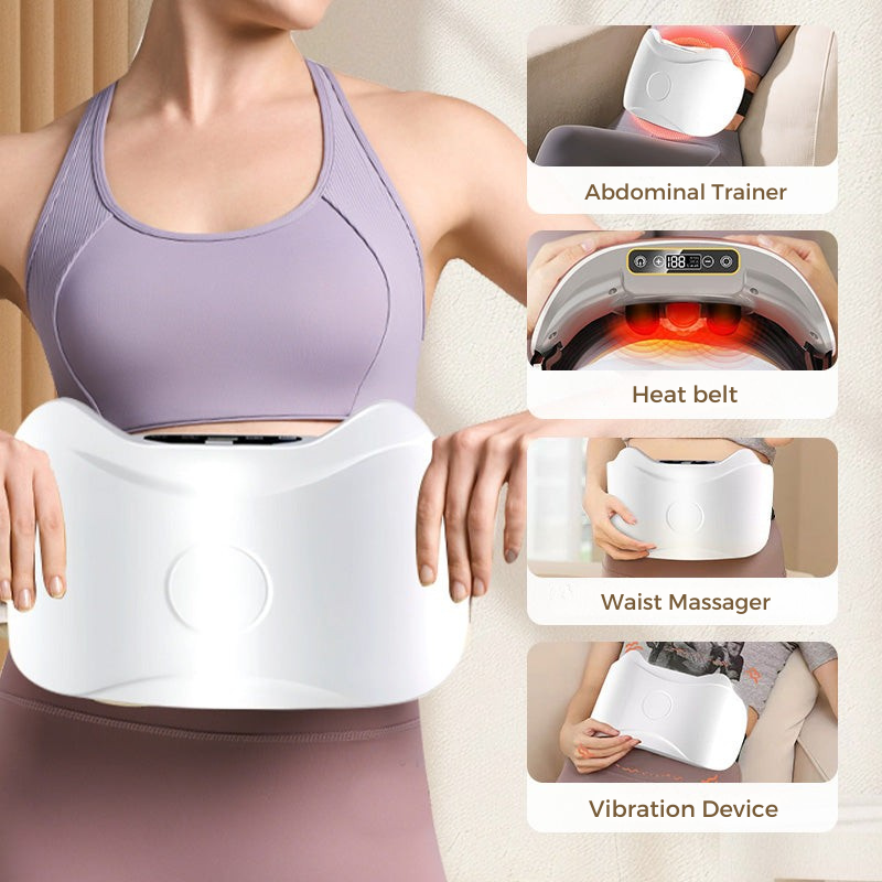 Bauchmassage | Massagegerät mit Wärme und Vibration | Fördert die Verdauung | CoreVibe