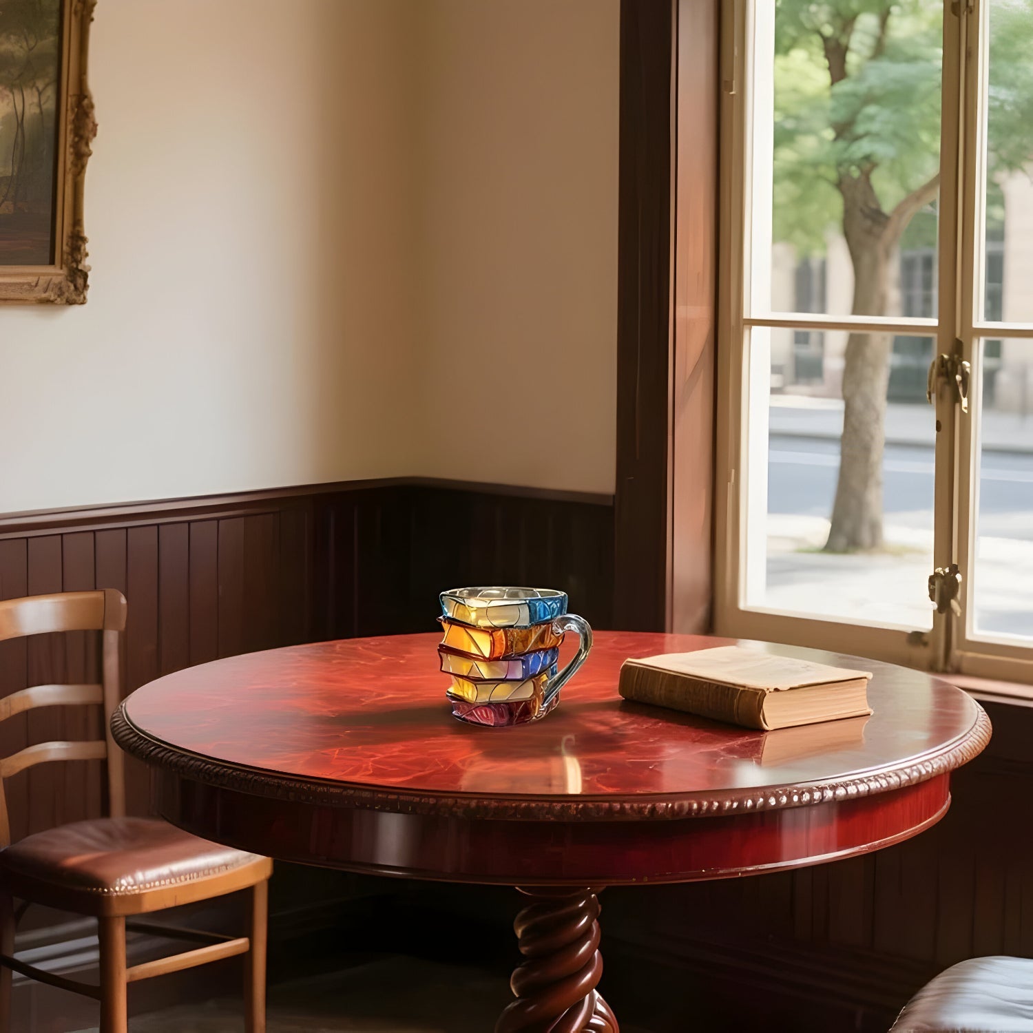 Becher | 3D Buch Design Tasse | Handgefertigt & Bunt | Für Kaffee & Tee | BookLume