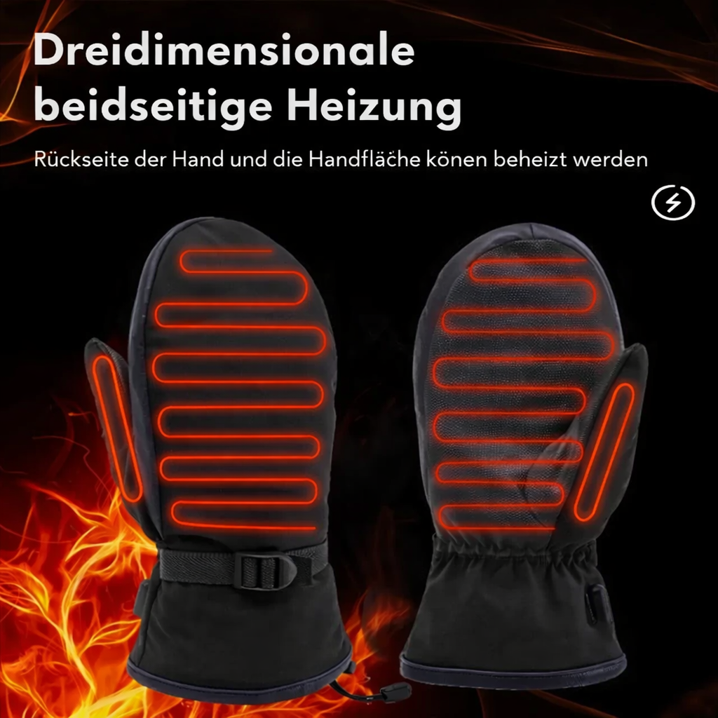 Beheizte Handschuhe | Doppelseitige Wärme | Wasserdicht | USB-aufladbar | HeatGrip