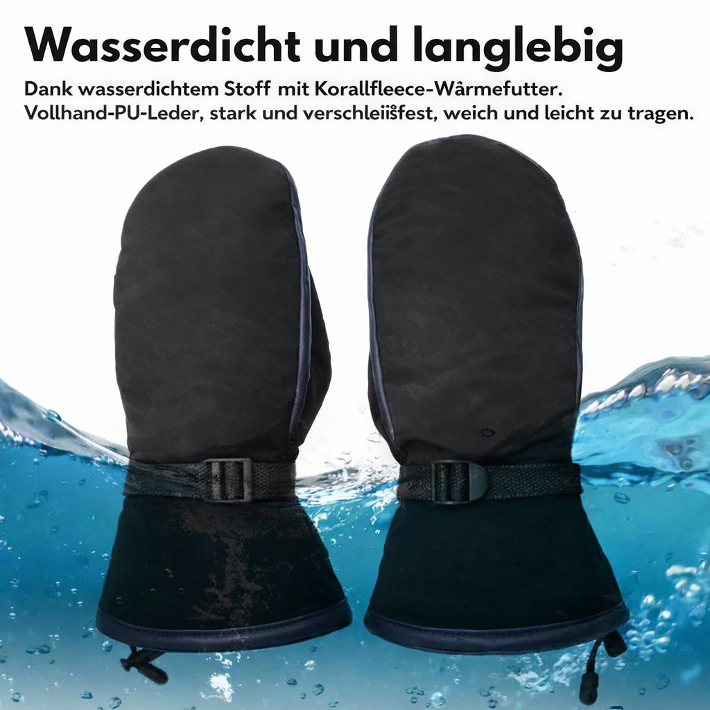 Beheizte Handschuhe | Doppelseitige Wärme | Wasserdicht | USB-aufladbar | HeatGrip