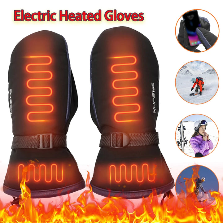 Beheizte Handschuhe | Doppelseitige Wärme | Wasserdicht | USB-aufladbar | HeatGrip