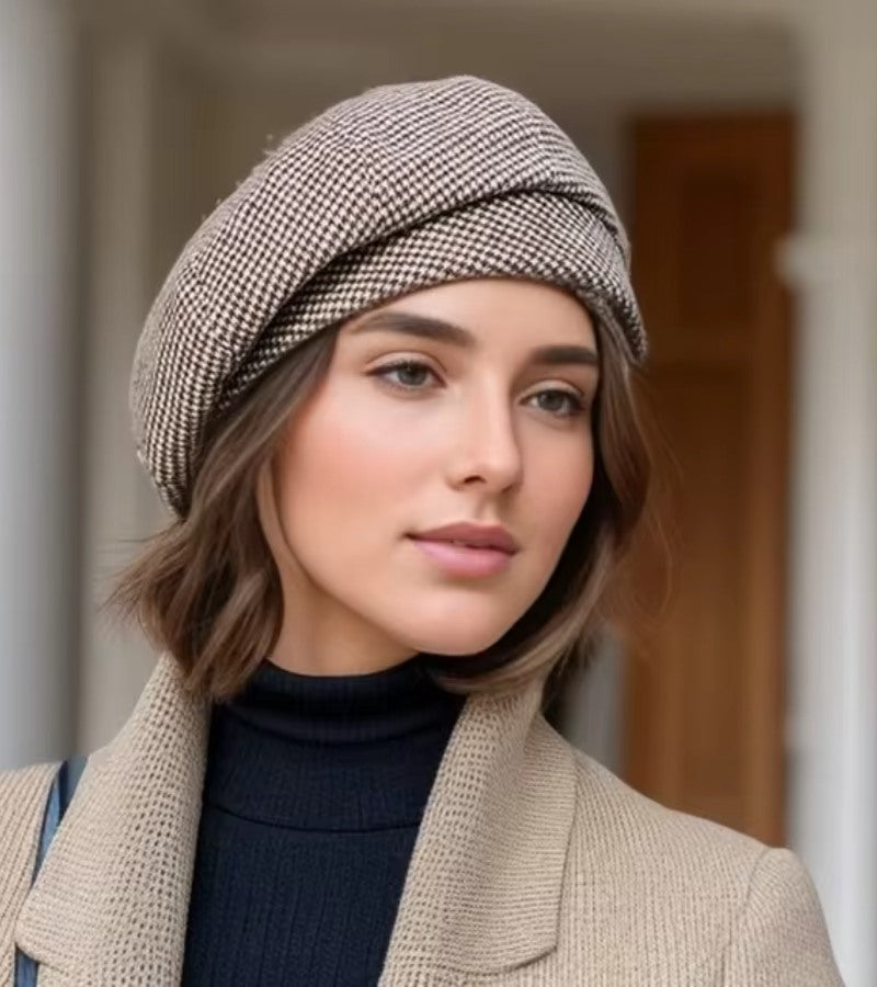 Beret Damen | Elegantes Barett | Verstellbarer Komfort | BelleChic